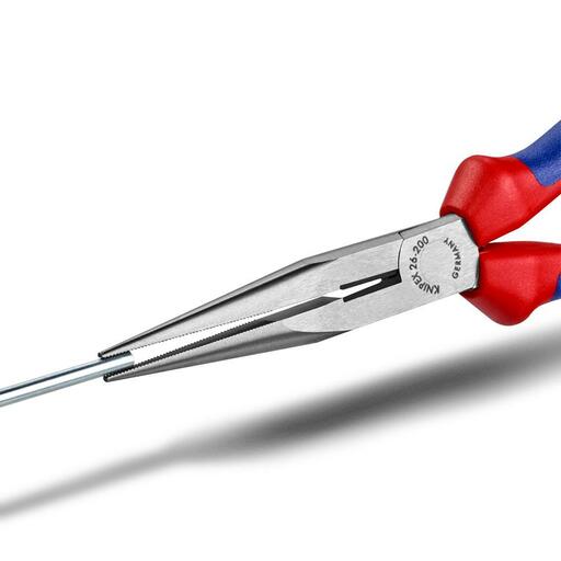 Knipex KBP066 3pce Combination, Long Nose, Cutting Plier Set with BONUS Utility Knife – image 6