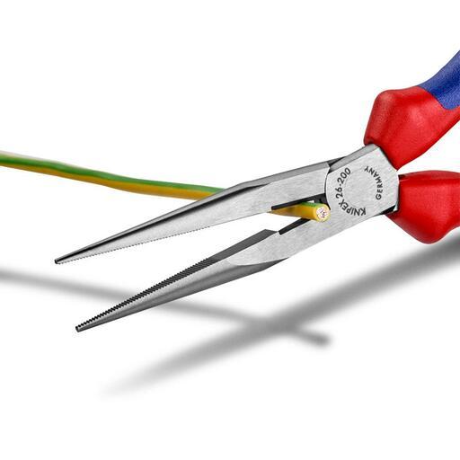 Knipex KBP066 3pce Combination, Long Nose, Cutting Plier Set with BONUS Utility Knife – image 7