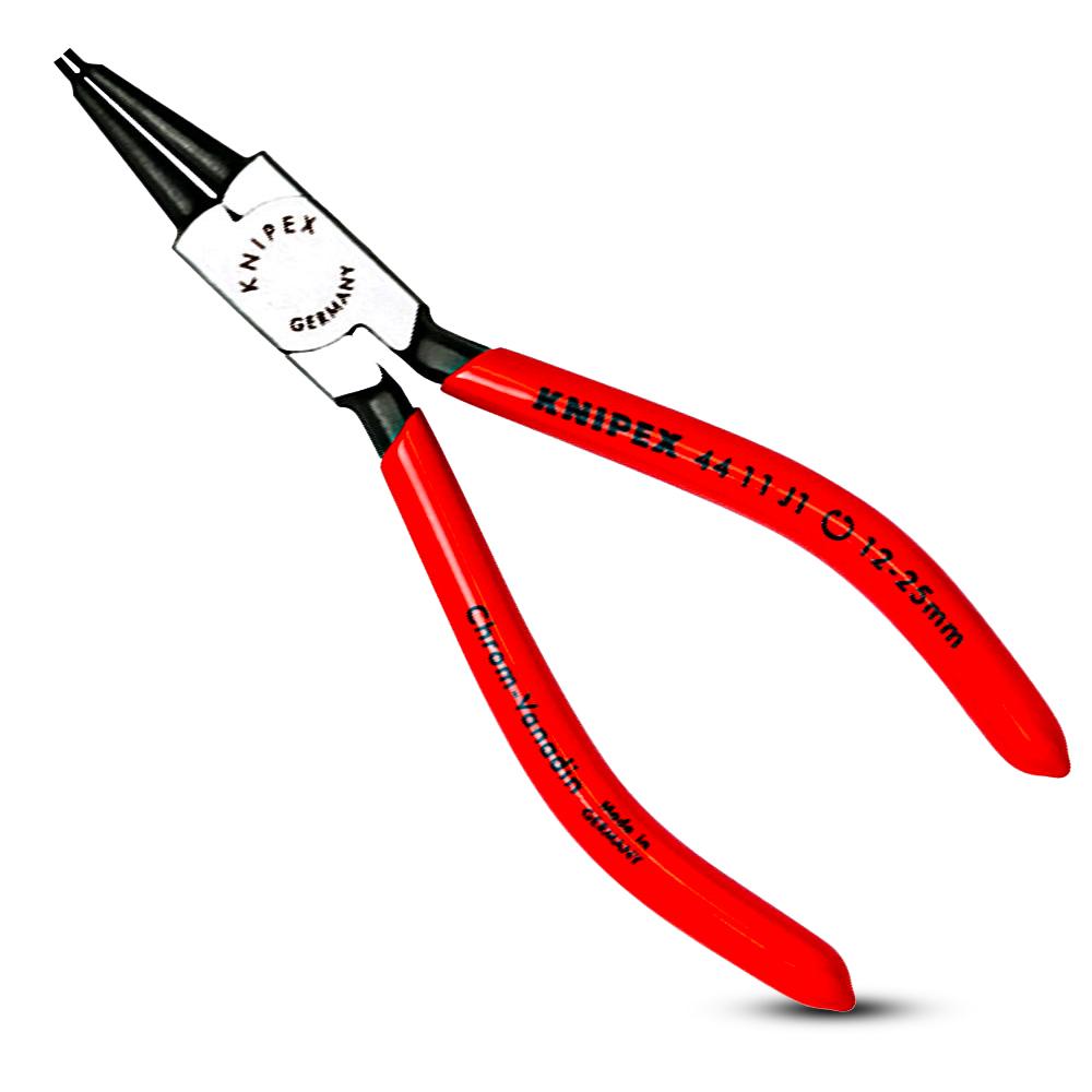 Knipex 4411J1 140mm Straight Tip Internal Circlip Pliers
