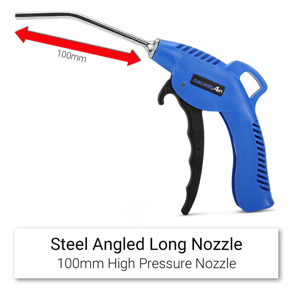Chicago Air CGUNK Air Blow Gun with 2m Coil Hose – image 4