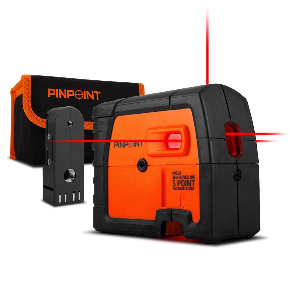 Pinpoint PP501 Self-Levelling 5 Point Red Beam Laser – image 1