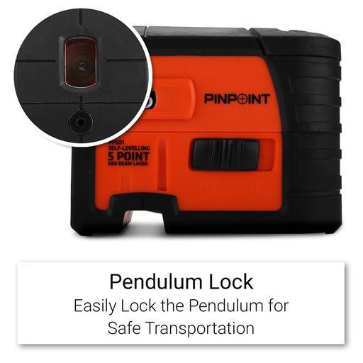 Pinpoint PP501 Self-Levelling 5 Point Red Beam Laser – image 4