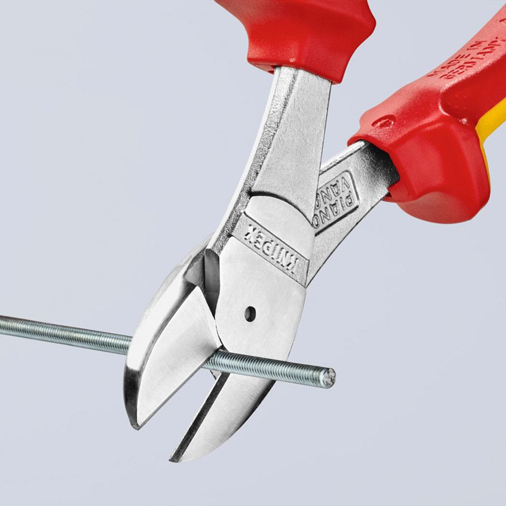Knipex 7406200SB 200mm High Leverage Diagonal Cutter – image 4