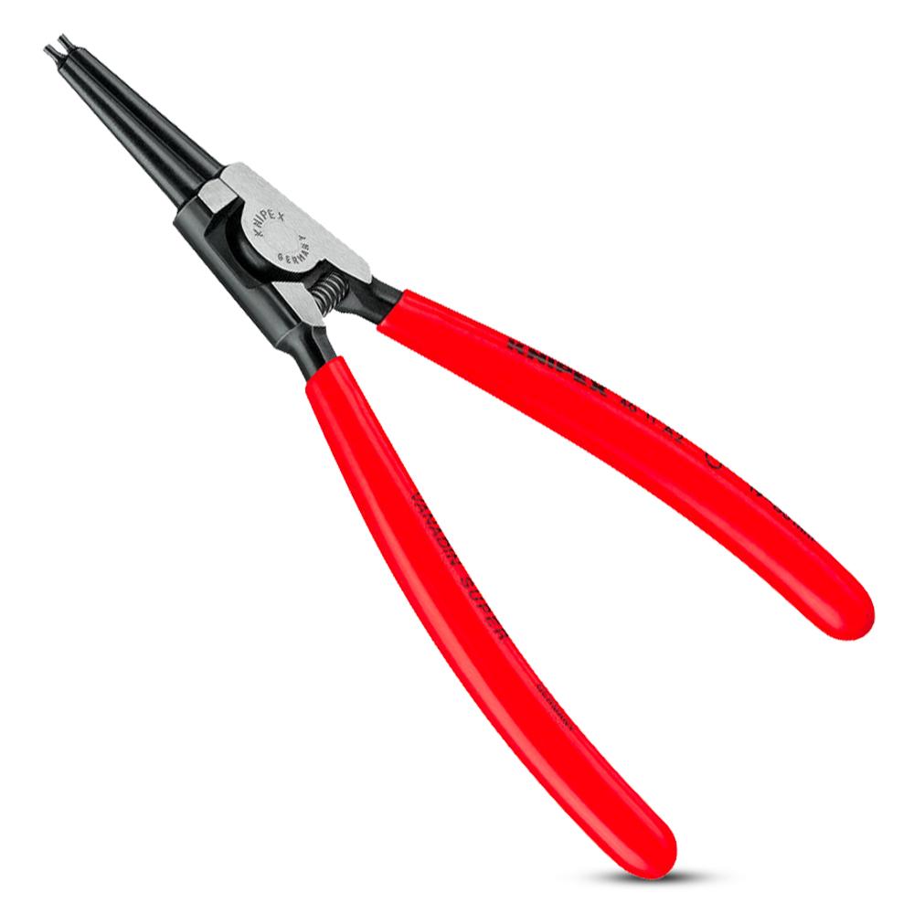 Knipex 4611A2SB 180mm Straight Tip External Circlip Pliers – image 1
