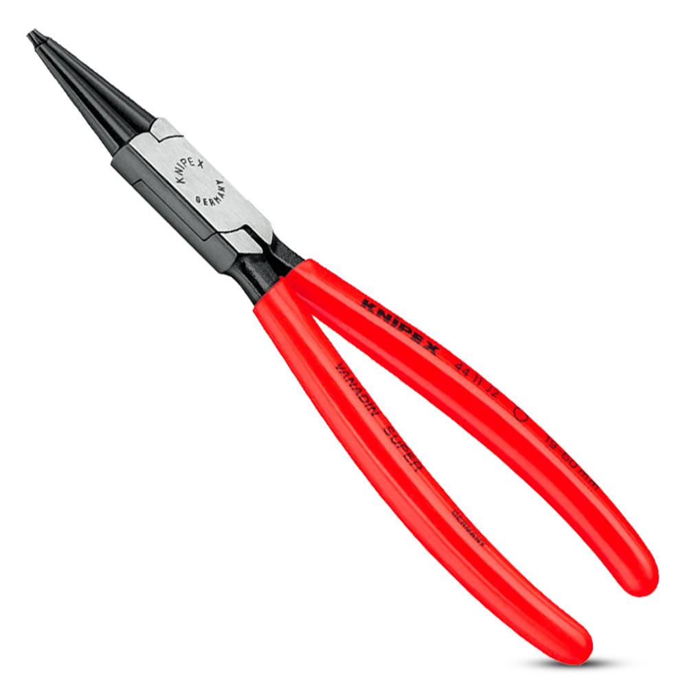 Knipex 4411J2SB 180mm Straight Tip Internal Circlip Pliers – image 1