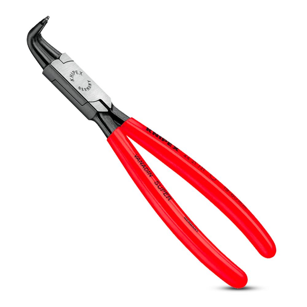 Knipex 4421J31SB 215 Bent Tip Internal Circlip Pliers – image 1
