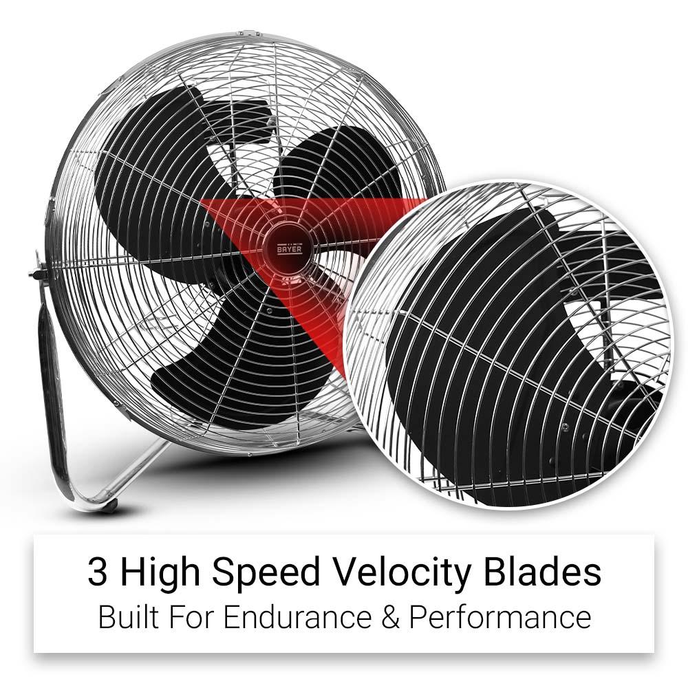 Bayer BFD180 180W 500mm Heavy Duty Floor Fan – image 7