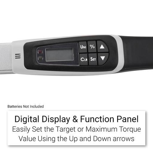 Daytona D12TW 1/2" Drive 570mm Digital Torque Wrench – image 3
