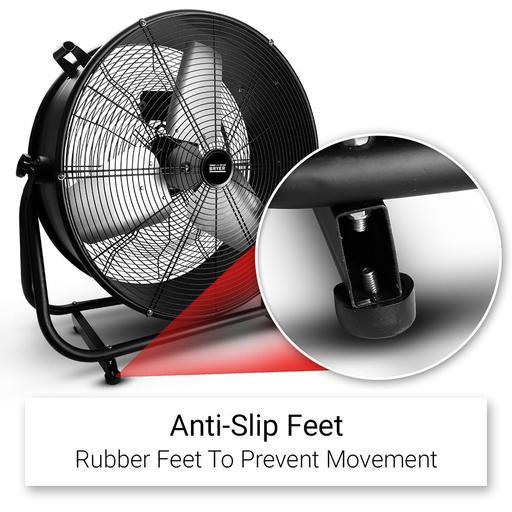 Bayer BDF150 250W 610mm (24") Heavy Duty Industrial Drum Floor Fan – image 7
