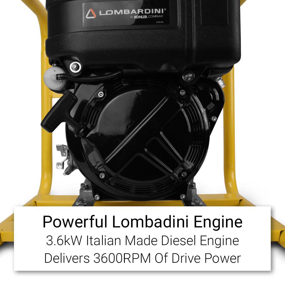 Bayer CD55LD 3.6kW Lombardini Diesel Drive Unit – image 3