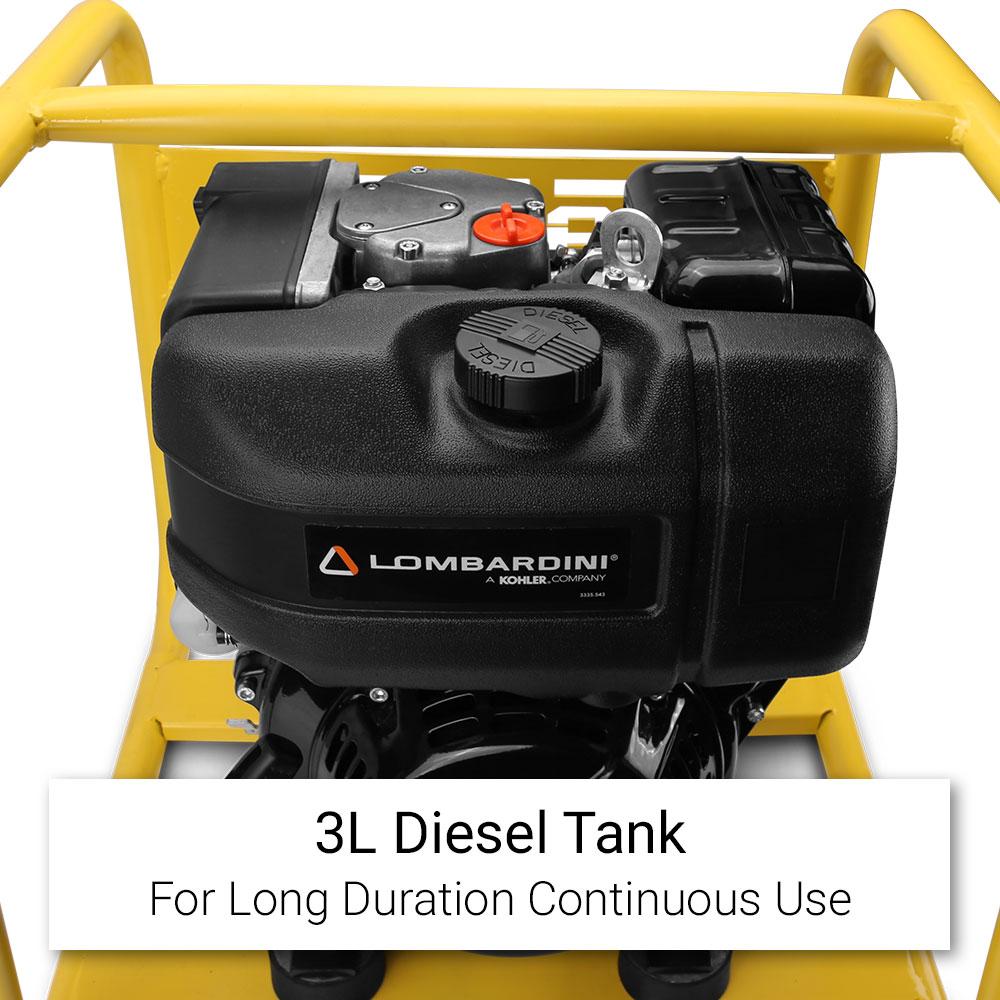 Bayer CD55LD 3.6kW Lombardini Diesel Drive Unit – image 4