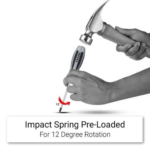 Vessel 125941 PH2 x 100mm Megadora Impacta Thru Tang Screwdriver – image 7