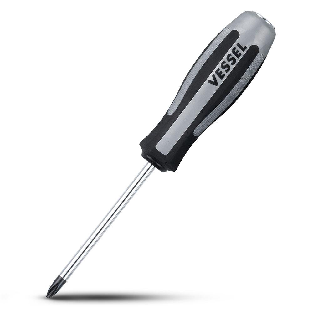 Vessel 125941 PH2 x 100mm Megadora Impacta Thru Tang Screwdriver – image 1