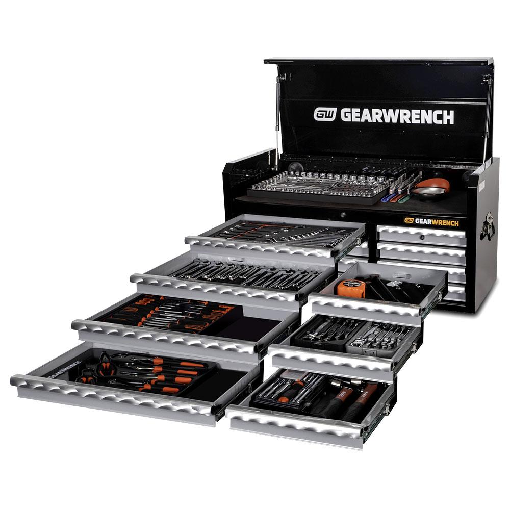 GEARWRENCH 89908 264pce SAE/Metric Tool Kit with 8 Drawer Chest