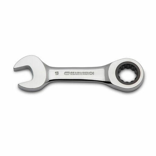 GEARWRENCH 9520D 10pce 12 Point Metric Stubby Combination Ratcheting Wrench Set – image 4
