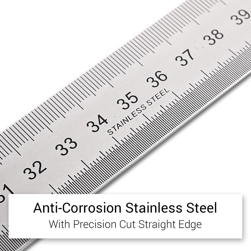 Daytona DMR600 600mm (24") Stainless Steel Double Sided Metric & Imperial Ruler – image 5