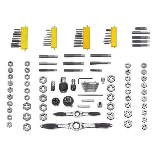 GEARWRENCH 82812 114pce SAE/Metric Ratcheting Tap & Die Set – image 3