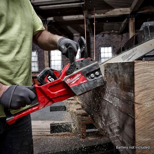Milwaukee M18FCHS121FB 18V 12.0Ah REDLITHIUM FORGE Cordless Fuel 406mm (16") Chainsaw Combo Kit – image 17