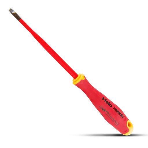 Felo 41395590 5.5mm x 125mm Ergonic Slimline VDE Slotted Screwdriver