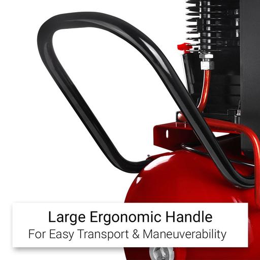 Fendi F3050L 3.0HP 50L Twin Piston Belt Driven Air Compressor – image 14