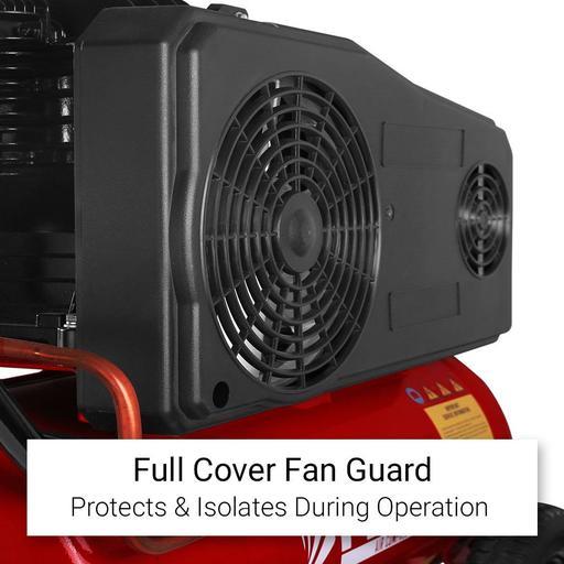 Fendi F3050L 3.0HP 50L Twin Piston Belt Driven Air Compressor – image 9