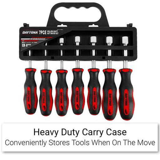 Daytona D7PNDS 7pce Hollow Shaft Nut Driver Set – image 6