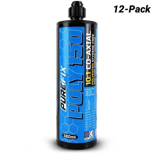 PureFix PFP150PK 12-Pack 380ml Polyester 150 Chemical Anchor Masonry Adhesive – image 2