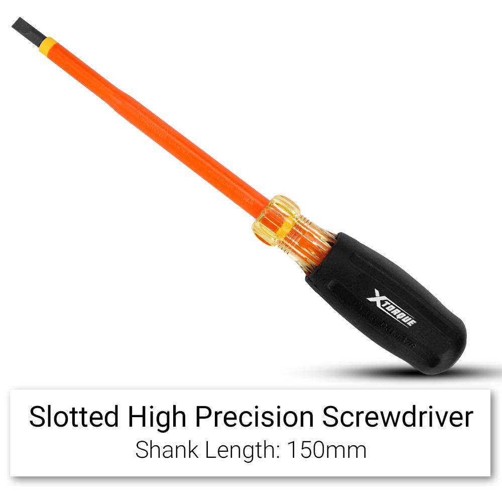 Xtorque X7PACE 7pce Insulated 1000V VDE Slimline Screwdriver Set