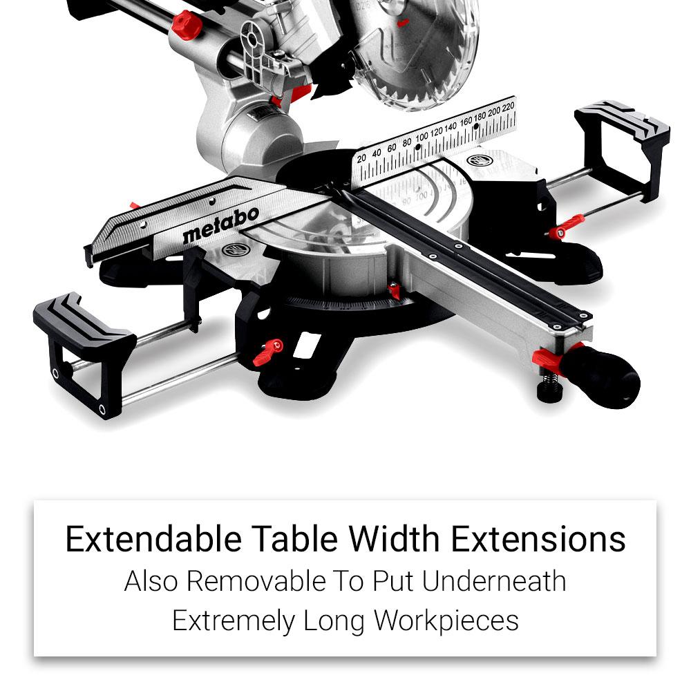 Metabo KGS 305 M (613305190) 1600W 305mm (12") Sliding Compound Mitre Saw – image 3
