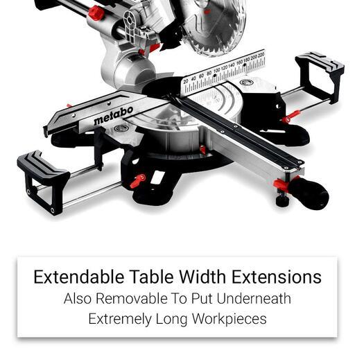 Metabo KGS 305 M (613305190) 1600W 305mm (12") Sliding Compound Mitre Saw – image 3