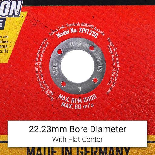 Xtorque XPFI230-10 Platinum 10-Pack 230mm (9") 1.9mm Flat Center Platinum Inox Cutting Disc - MADE IN GERMANY – image 5