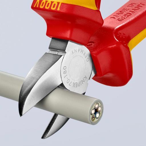 Knipex 7006180SB 180mm 1000V Diagonal Cutter – image 5