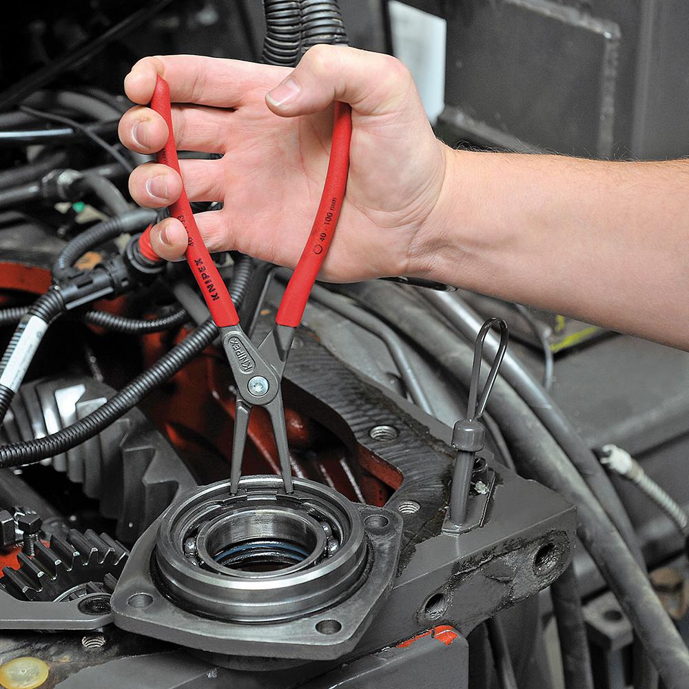 Knipex 4811J2SB 180mm Precision Internal Circlip Plier - MADE IN