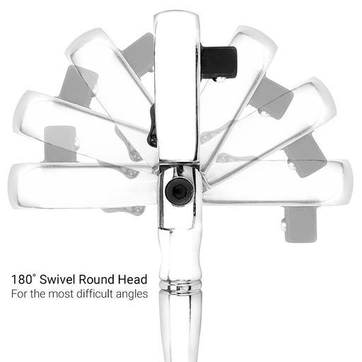 Daytona D38SFR 3/8" Drive 48T Stubby Flexible Head Reversible Ratchet 120mm Handle – image 3