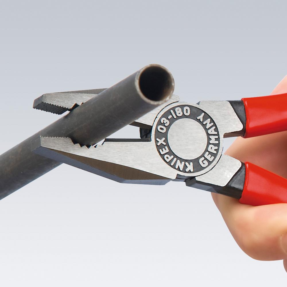 Knipex 200mm (8") Combination Pliers - High-Quality German Tool, Model 03 01 200