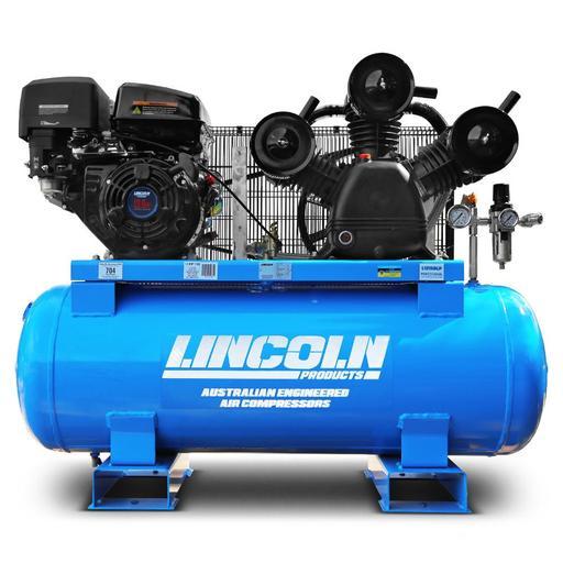 Lincoln L13150LP 13HP 150L Triple Piston Belt Driven Loncin Powered Air Compressor – image 2