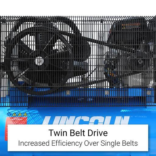 Lincoln L13150LP 13HP 150L Triple Piston Belt Driven Loncin Powered Air Compressor – image 17