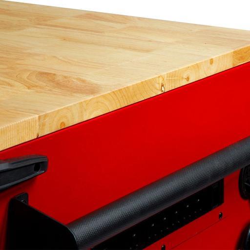 Milwaukee 48228537 1016mm (40") 6 Drawer Mobile Work Bench Tool Trolley with Wood Top – image 3