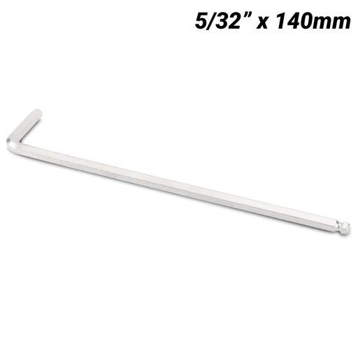 Hafu 410-532-92 5/32" Imperial Ballpoint Hex Key L-Wrench - MADE IN GERMANY