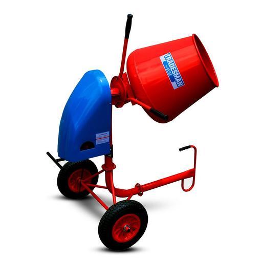 Tradesman TM22M 450W 2.2CF 65L Concrete Mixer On Stand with Wheels