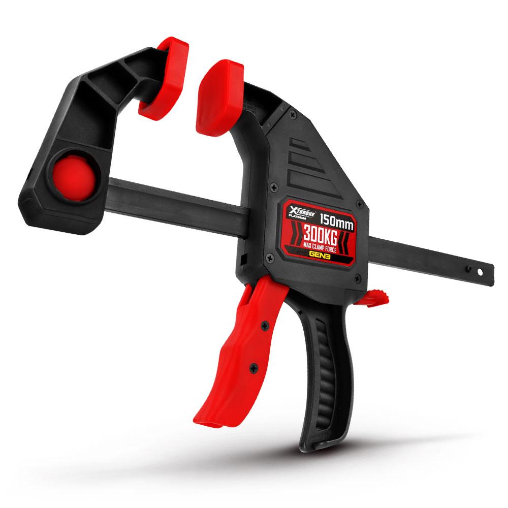Xtorque XP150C Platinum 150mm 300kg Max Force GEN3 Heavy Duty Quick Change Bar Clamp & Spreader – image 1