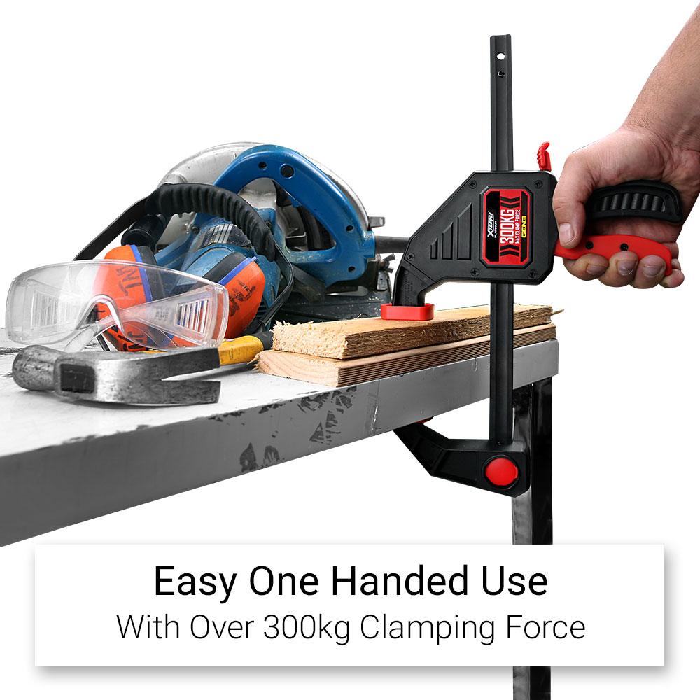 Xtorque XP450C 450mm 300kg Max Force GEN3 Heavy Duty Quick Change Bar Clamp & Spreader – image 2