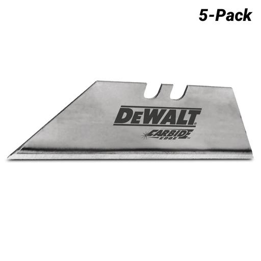 DeWalt DWHT11131 5-Pack Carbide Utility Blades – image 2