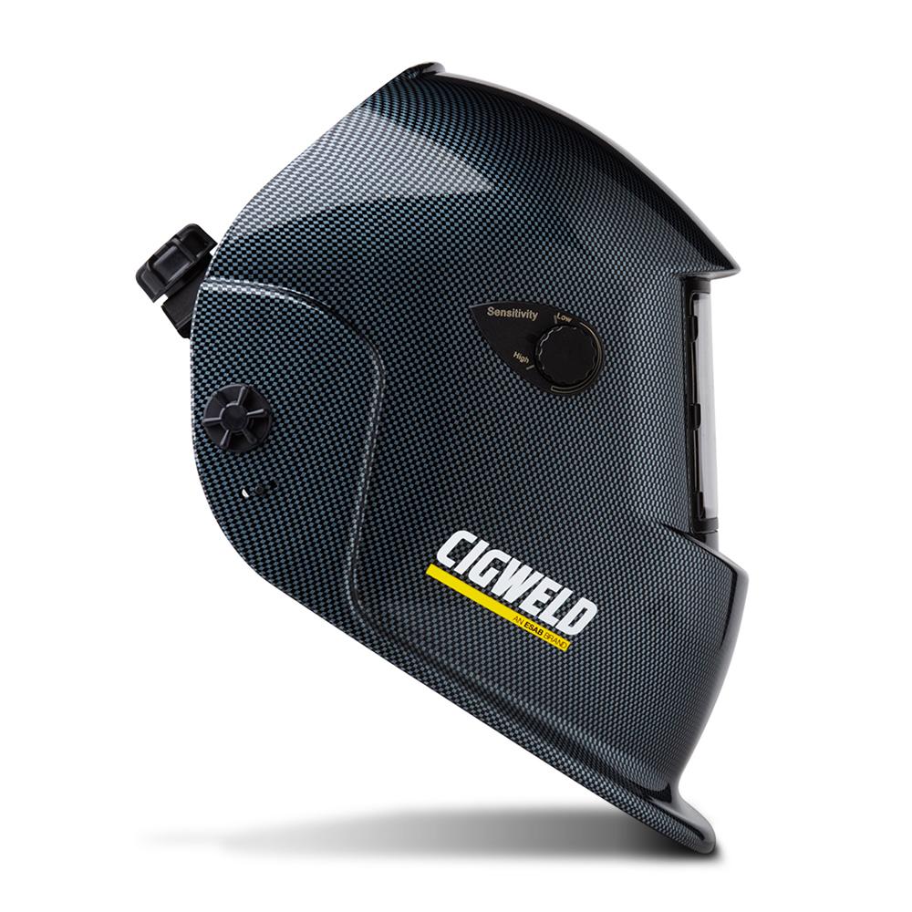 Cigweld 454314 WeldSkill AutoDarkening Welding Helmet Carbon Fiber