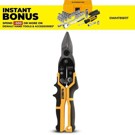DeWalt DWHT14675 Straight Cut Ergo Aviation Snip