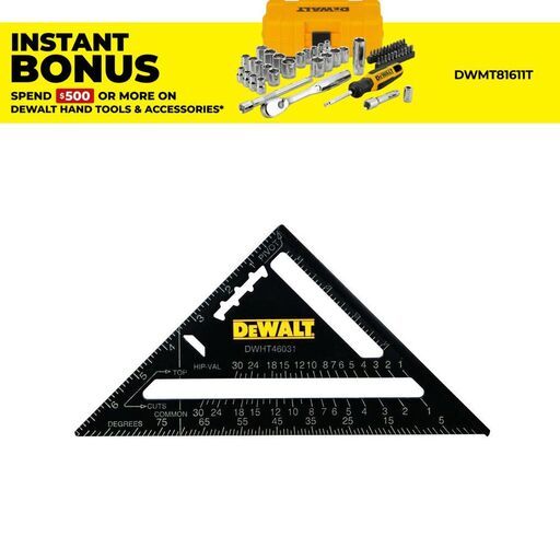 DeWalt DWHT46031 7" Square Rafter