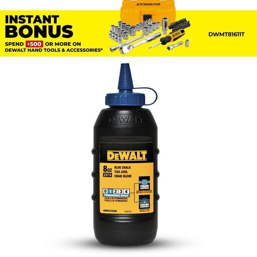 DeWalt DWHT47049L 226g Blue Chalk