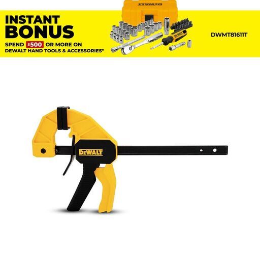 DeWalt DWHT83140 300mm (12") Medium Trigger Clamp