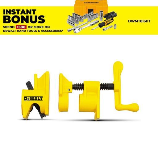 DeWalt DWHT83837 3/4" Pipe Clamp