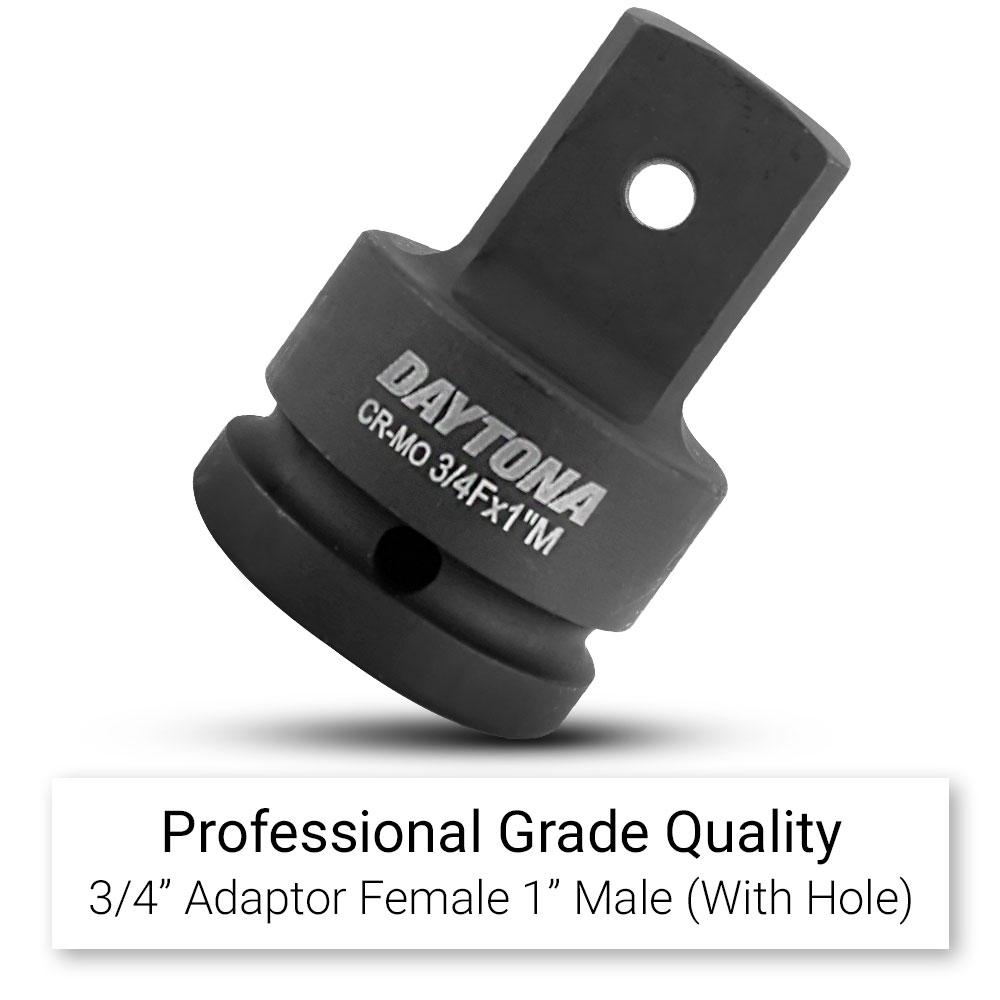 Daytona D12PAS 12pce 1/4" 3/8" 1/2" Drive Impact Adaptor With Universal Set – image 12